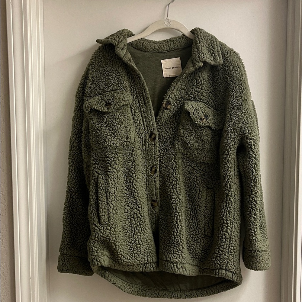 Thread & Supply Forest Green Jacket